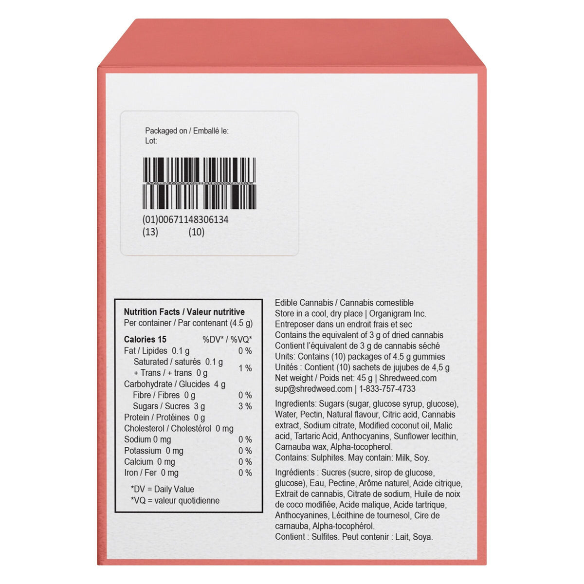 Superberry Lemonade MAX10 Party Pack 100 THC Gummies
