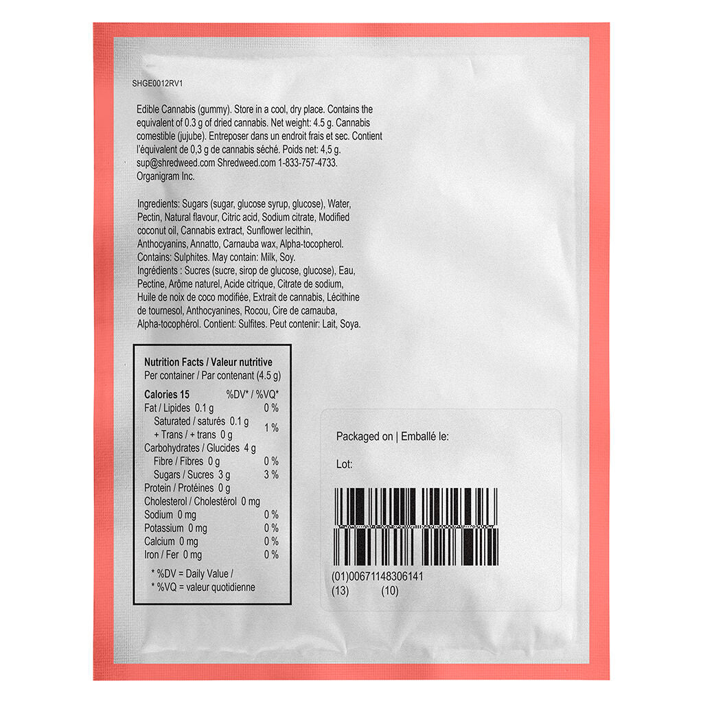 Superberry Lemonade MAX 10 THC Gummy - 