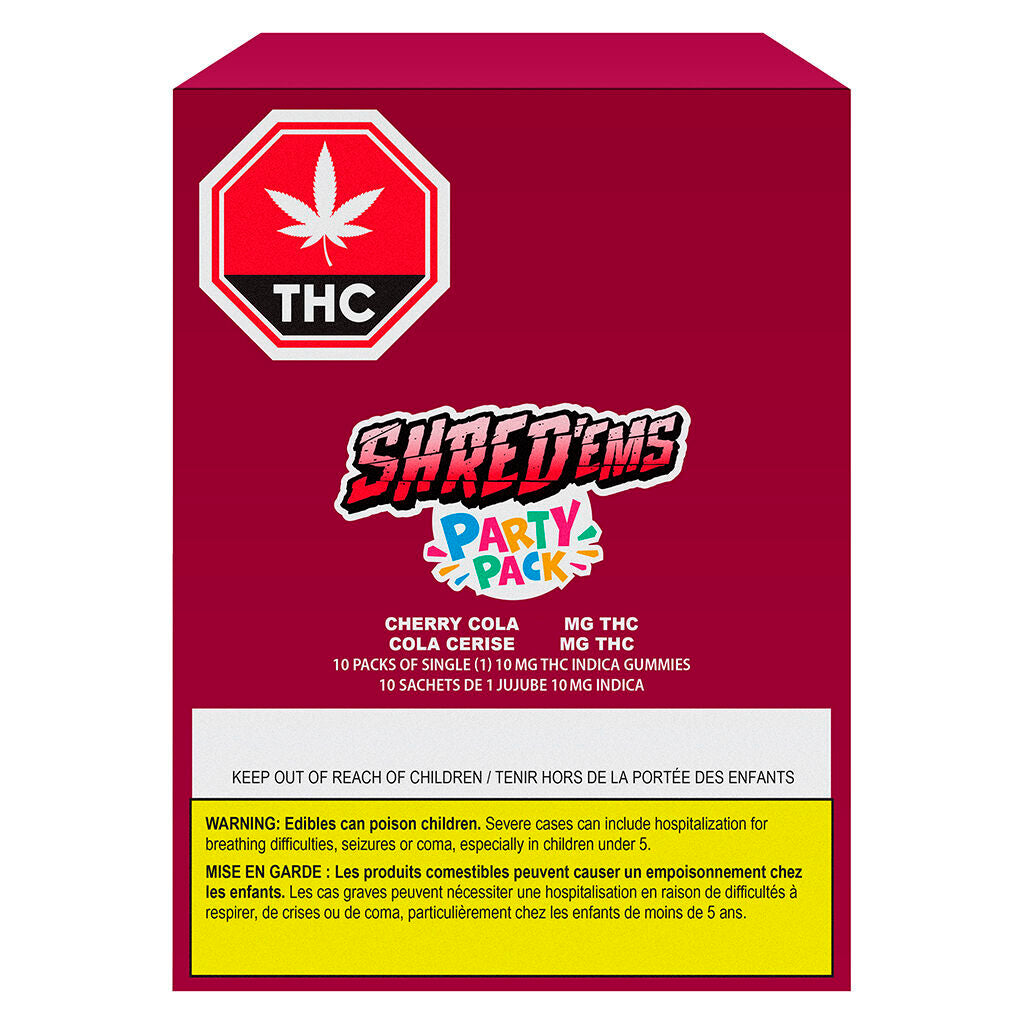 Cherry Cola Party Pack 100 THC Gummies - 