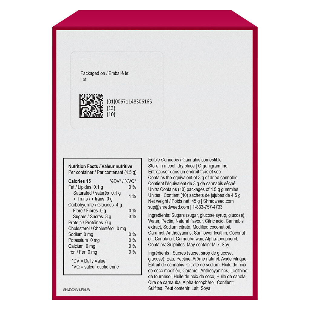 Cherry Cola Party Pack 100 THC Gummies - 