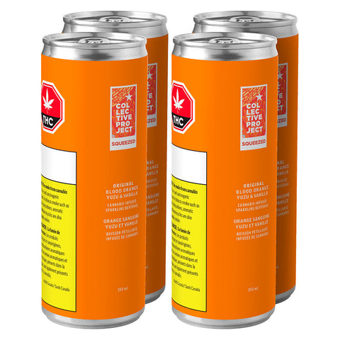 Photo Jus pétillant original Orange sanguine, Yuzu et Vanille