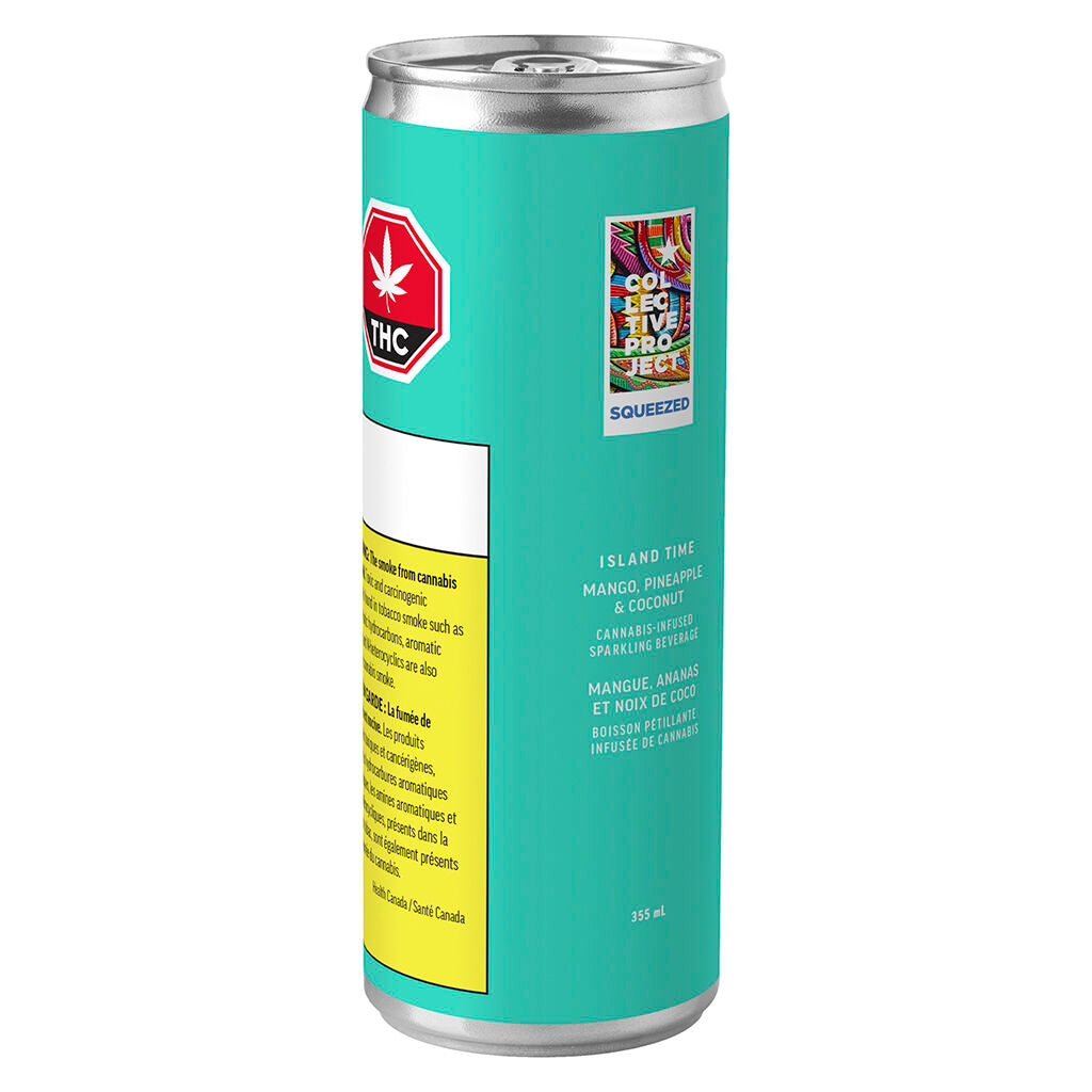 Island Time (Mango Pineapple & Coconut) Sparkling Juice - 
