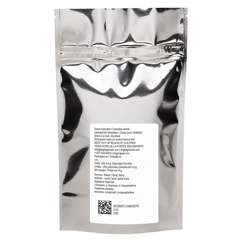 Blueberry Dream Tube Style Pre-Roll - 