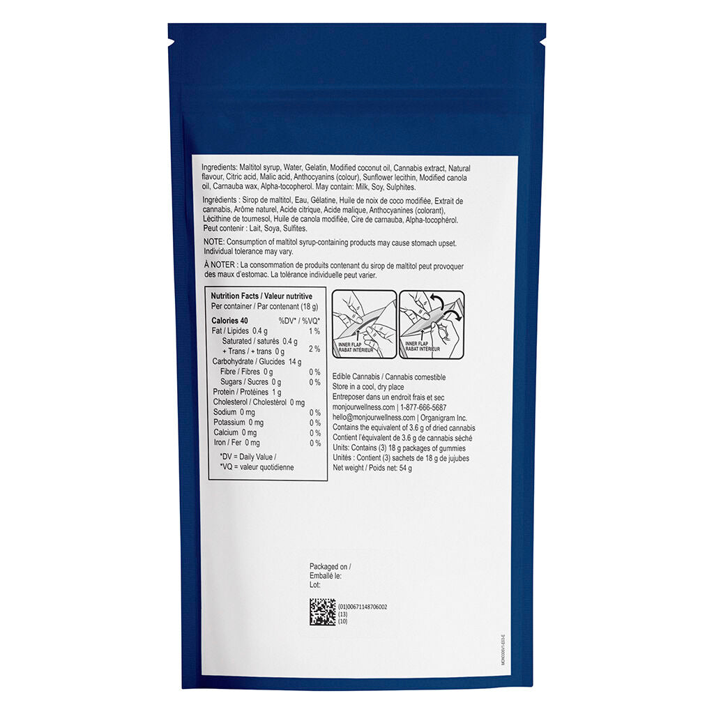 CBN Bedtime Blueberry Lemon Multi-Pack - 