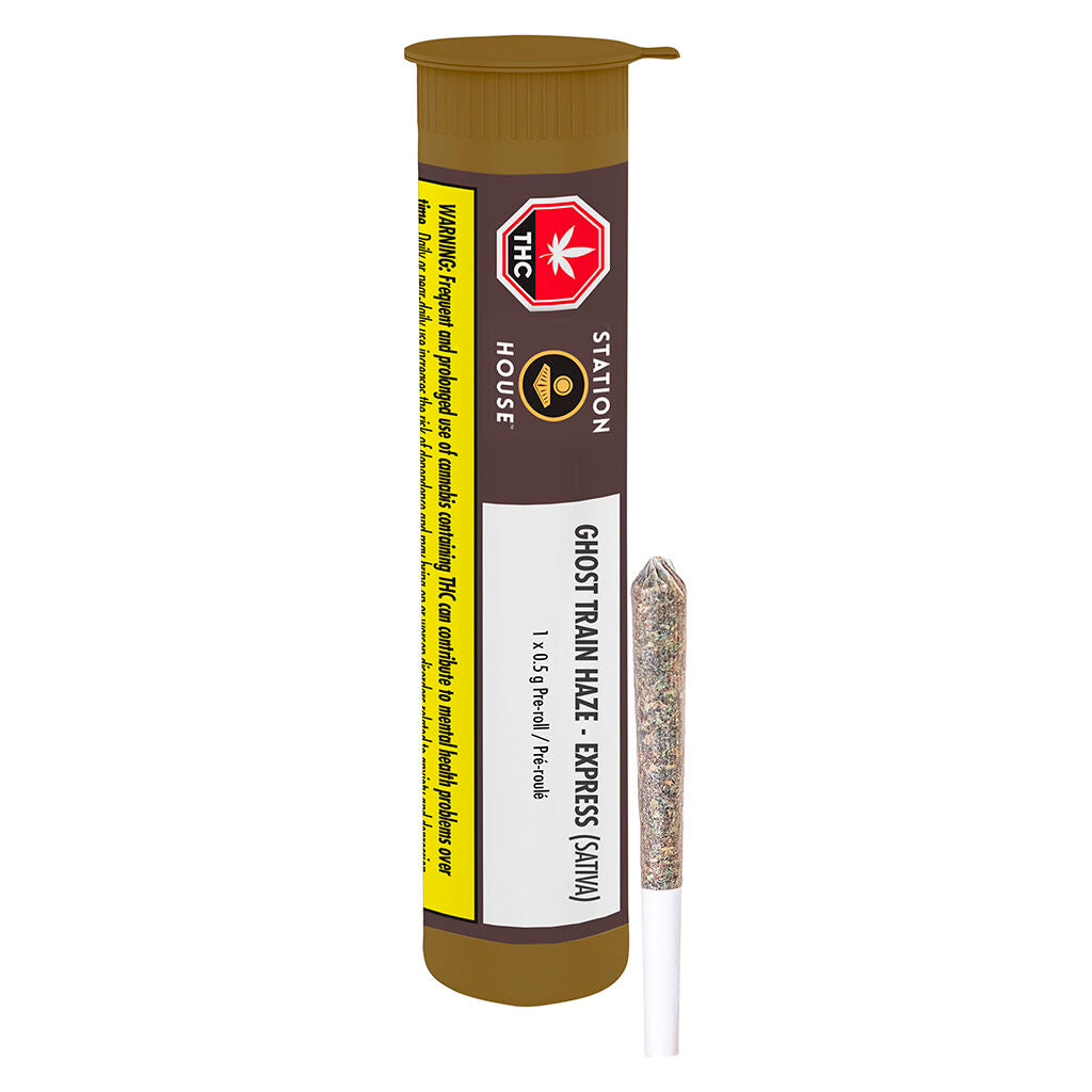 Ghost Train Haze Express Train Single Infused Pre-Roll - 