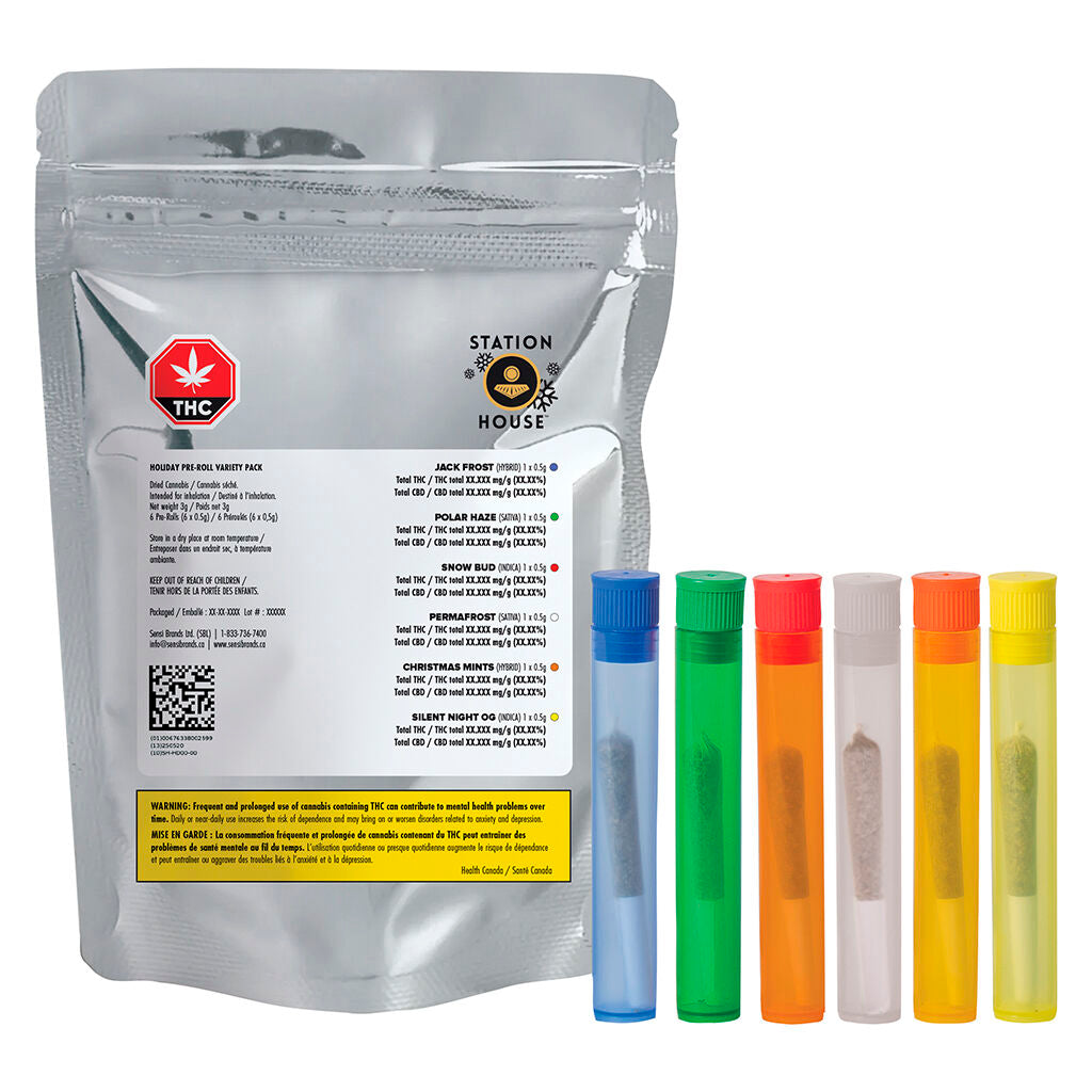 Holiday 6-Pack Pre-Roll