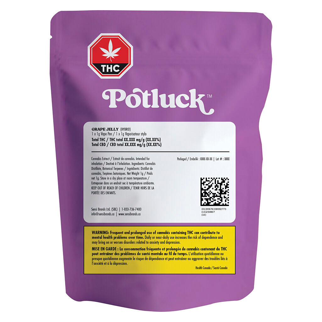 Grape Jelly Disposable Vape - 