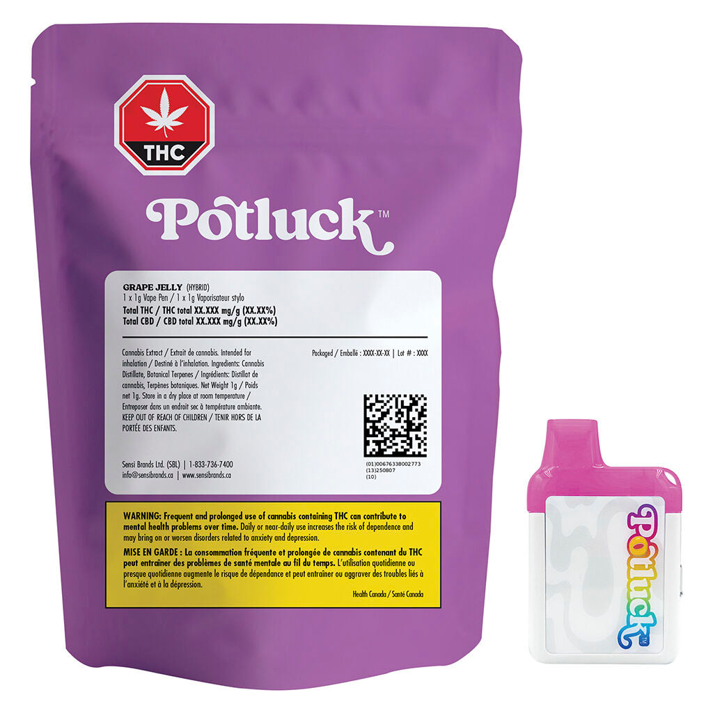 Grape Jelly Disposable Vape - 