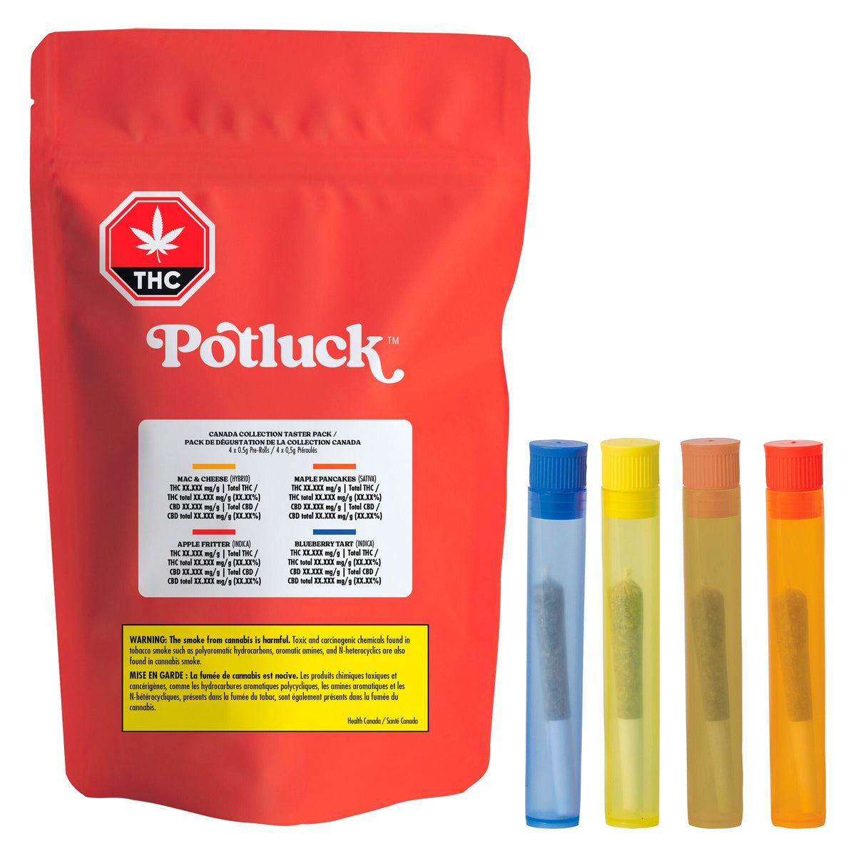 Collection Canada - Paquets Préroulé pour dégustation