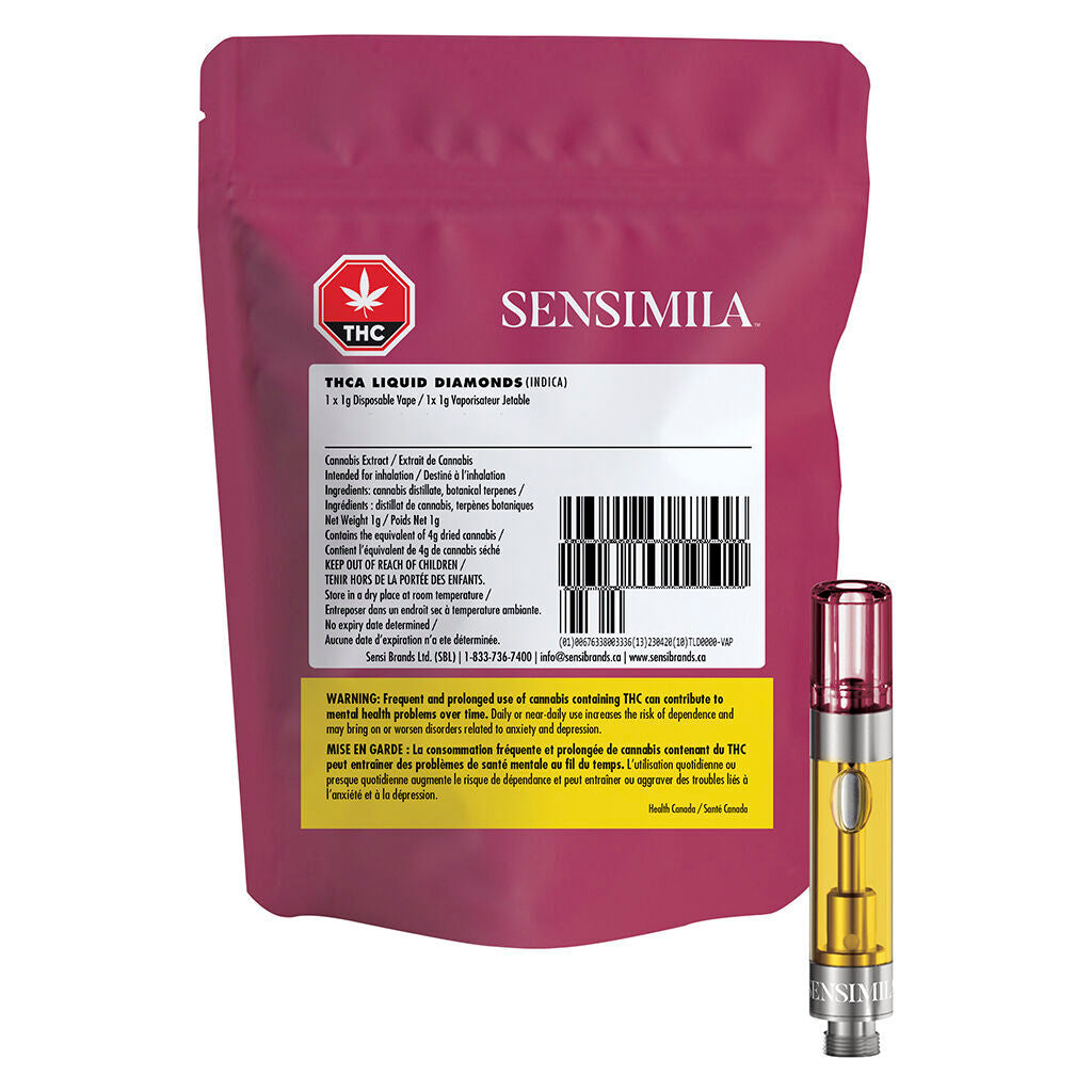 THCa Liquid Diamonds 510 Thread Cartridge