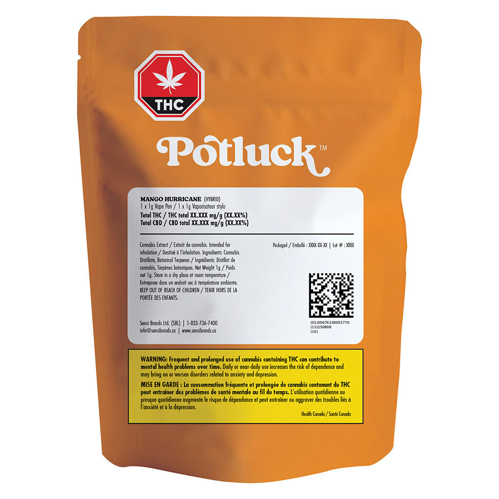 Mango Hurricane Disposable Vape - 