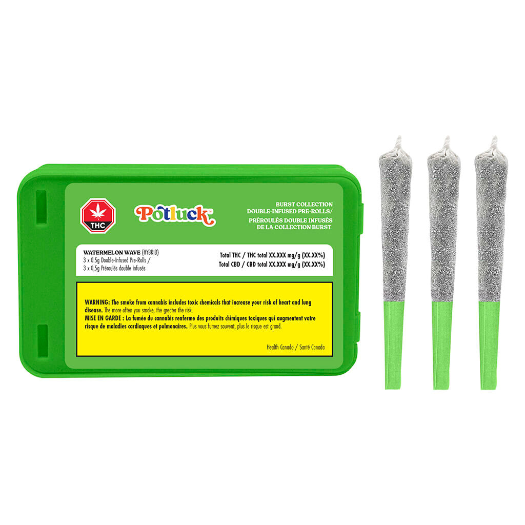 Watermelon Wave Infused Pre-Roll - 