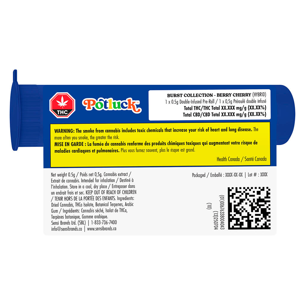 Berry Cherry Infused Pre-Roll - 