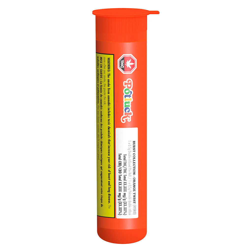 Préroulé infusé Orange Twist