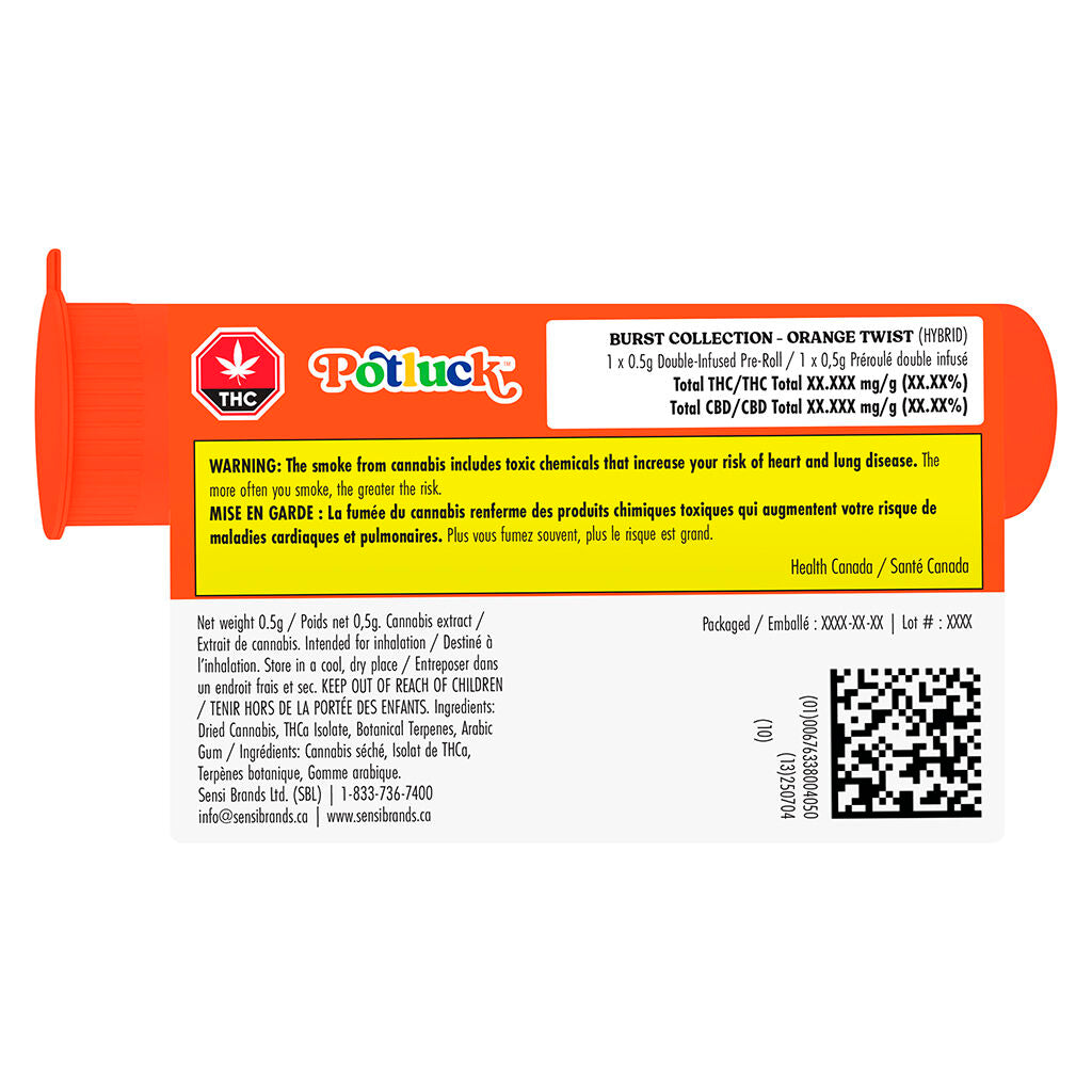 Orange Twist Infused Pre-Roll - 