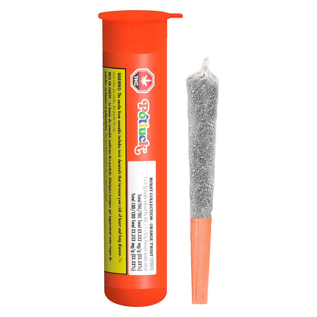 Préroulé infusé Orange Twist