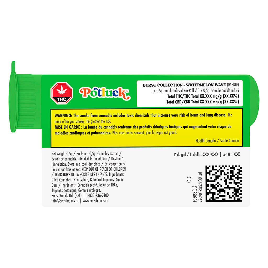 Watermelon Wave Infused Pre-Roll - 