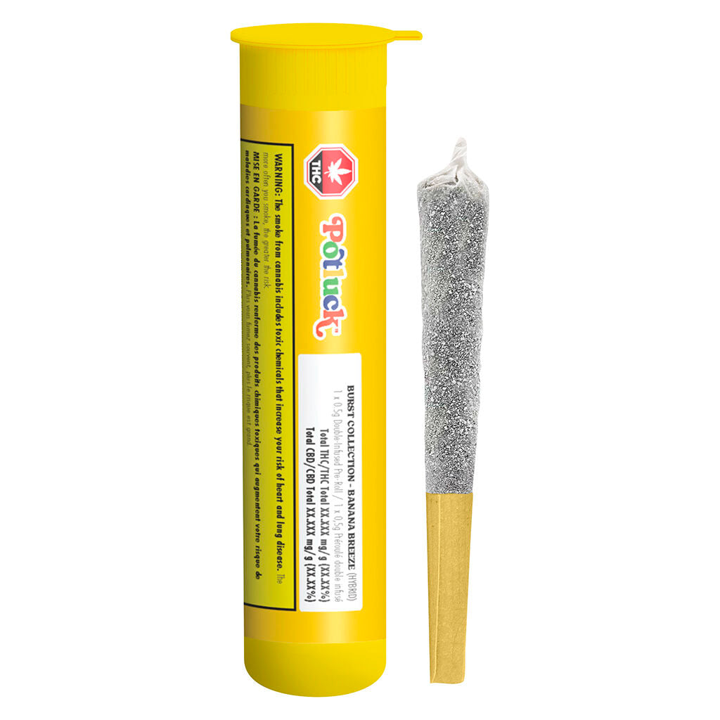 Préroulé infusé au Banana Breeze - 