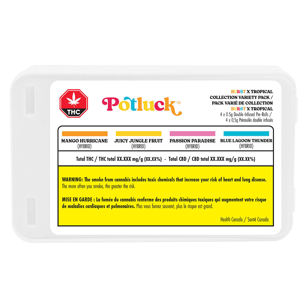 Tropical X Burst Collection Variety Infused Pre-Roll - 