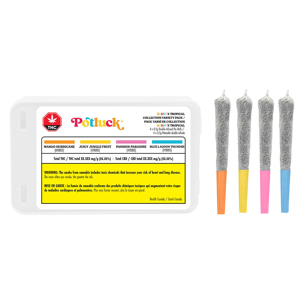 Tropical X Burst Collection Variety Infused Pre-Roll - 