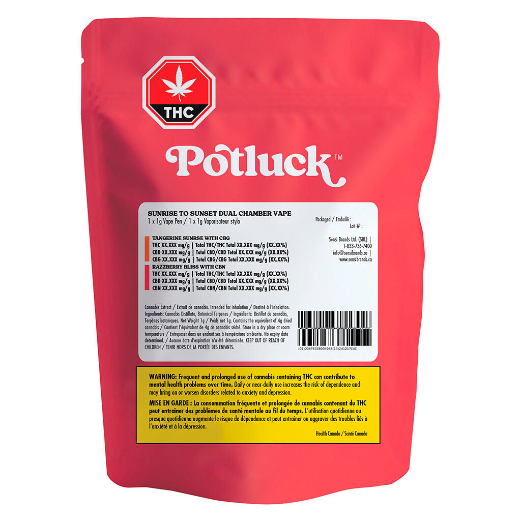 Sunrise To Sunset Dual Chamber Vape - 