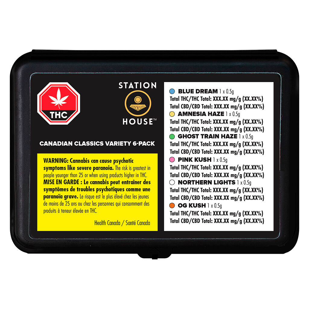 Canadian Classics Variety 5 Pack Pre-Roll - 