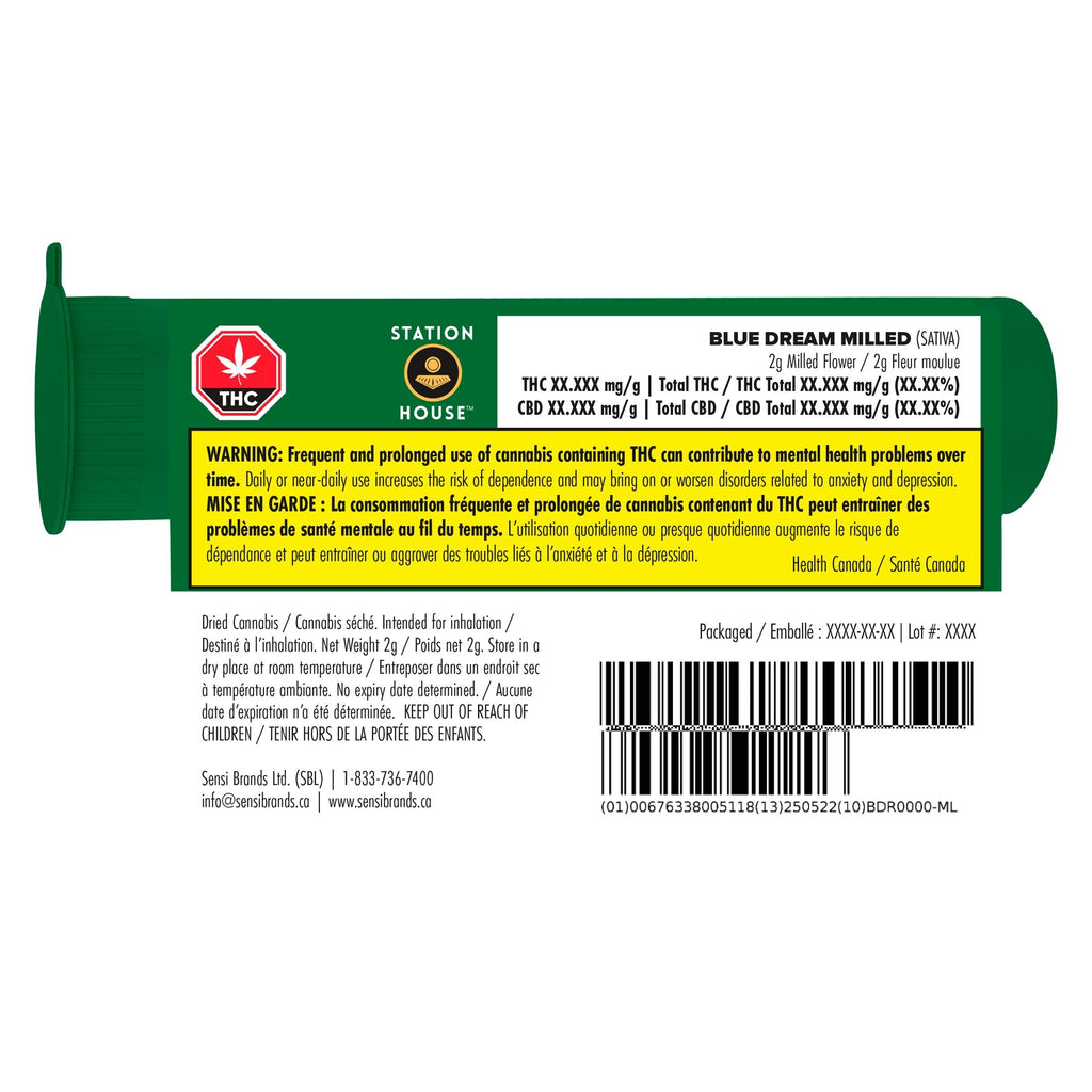 Blue Dream Milled - 