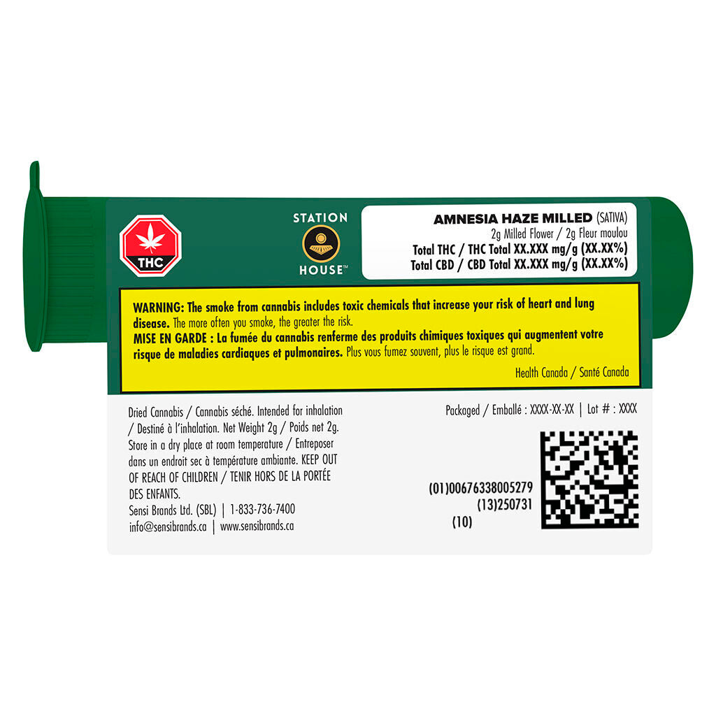 Amnesia Haze Milled - 
