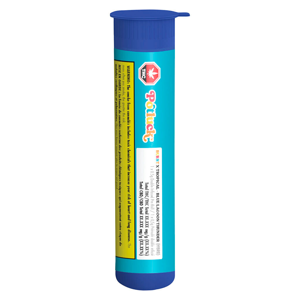 Préroulé infusé Blue Lagoon Thunder - 