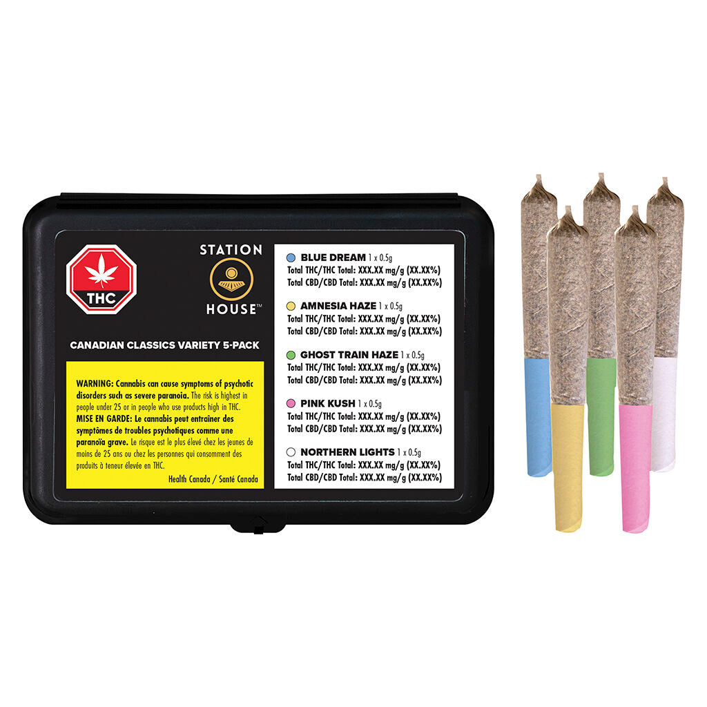 Canadian Classics Variety 5 Pack Pre-Roll