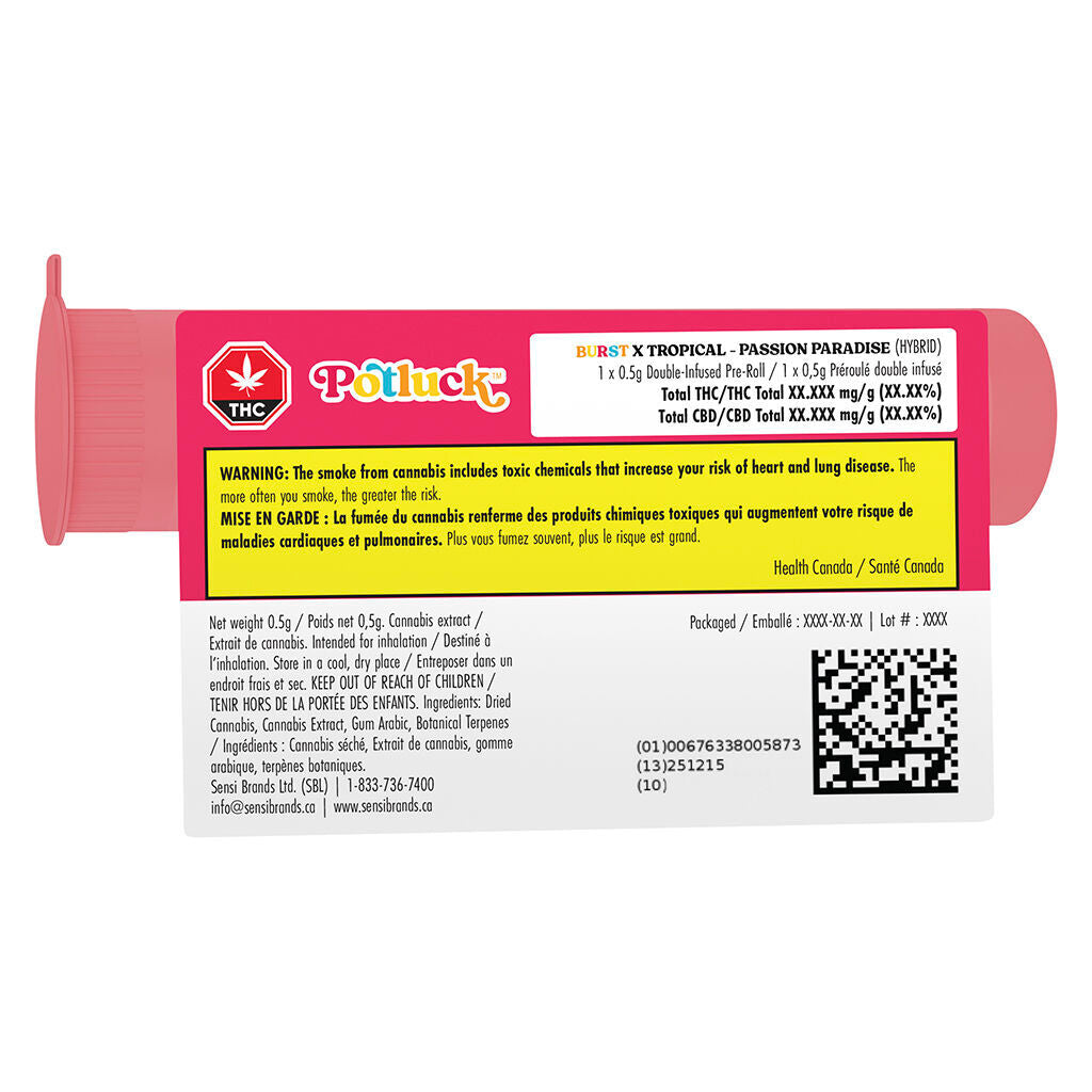 Passion Paradise Infused Pre-Roll - 