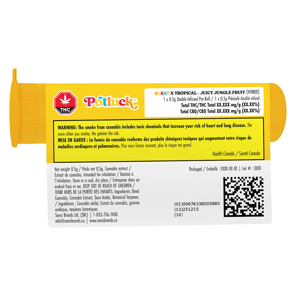 Juicy Jungle Fruit Infused Pre-Roll - 