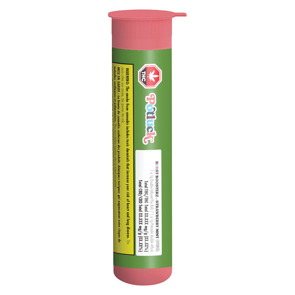 Préroulé infusé Strawberry Mint - 