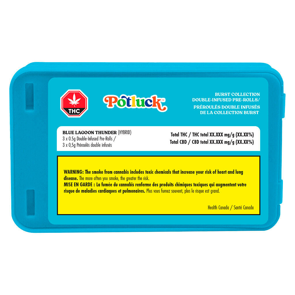 Blue Lagoon Thunder Infused Pre-Roll - 