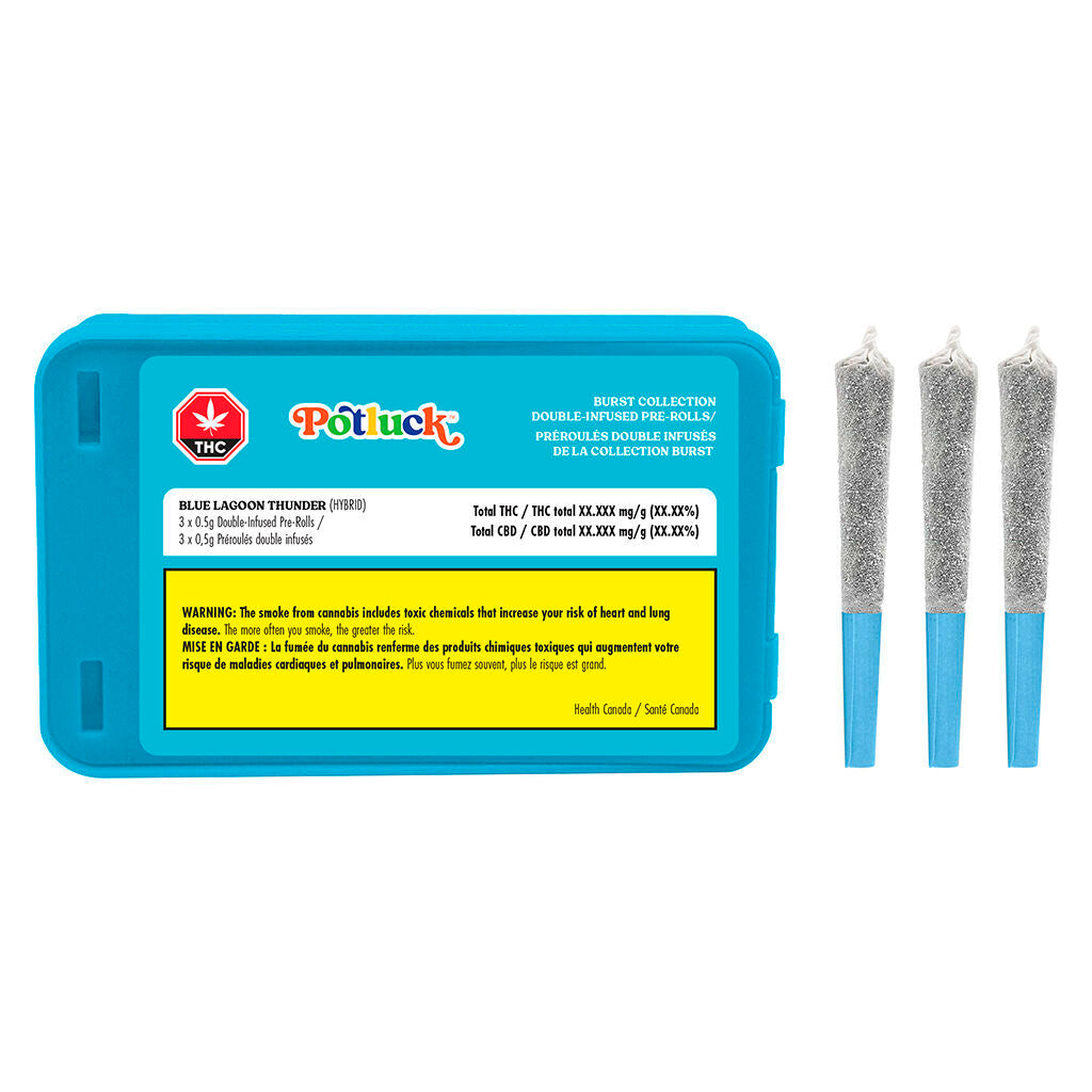 Blue Lagoon Thunder Infused Pre-Roll - 