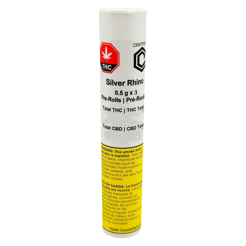 Silver Rhino Pre-Roll - 