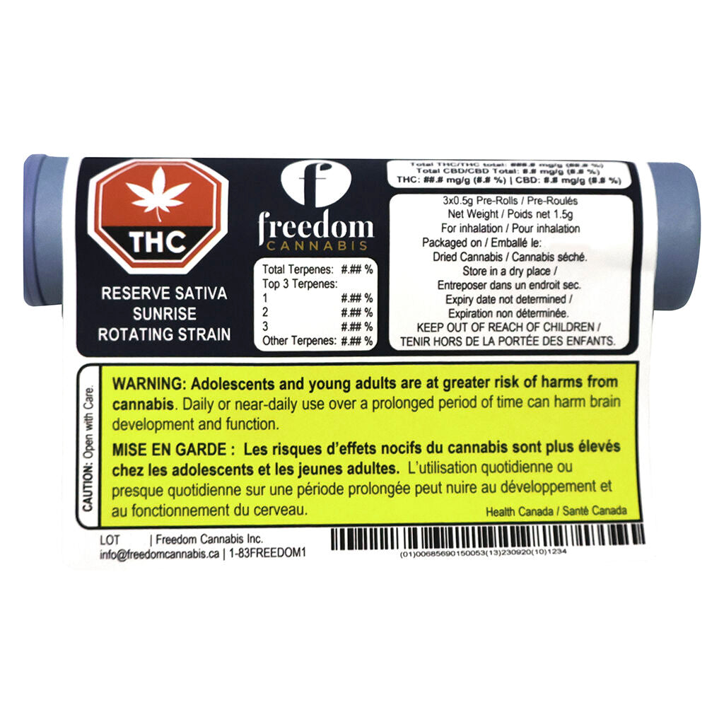 Freedom Reserve - Sunrise Pre-Roll - 