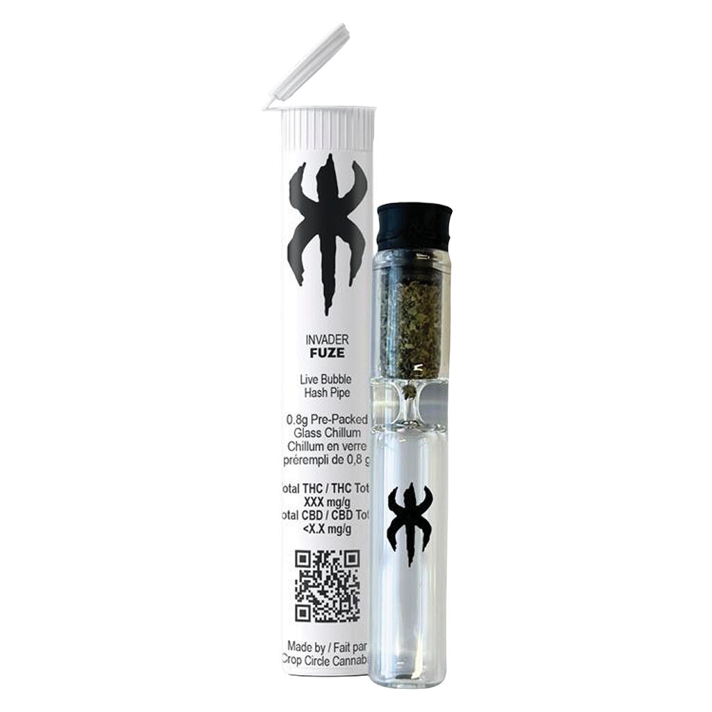 Fuze - Live Bubble Hash Pipe Infused Pre-Roll - 