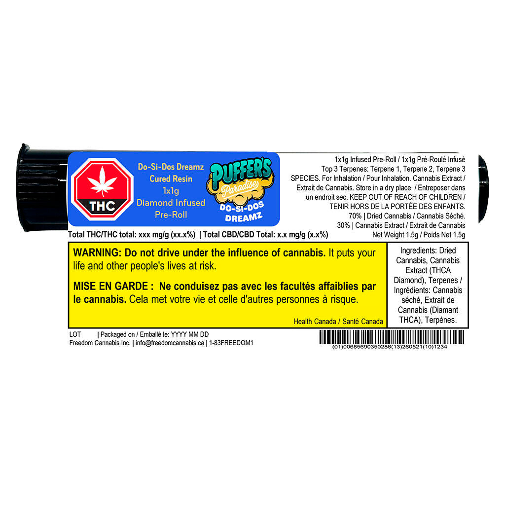Do-Si-Dos Dreamz Infused Pre-Roll