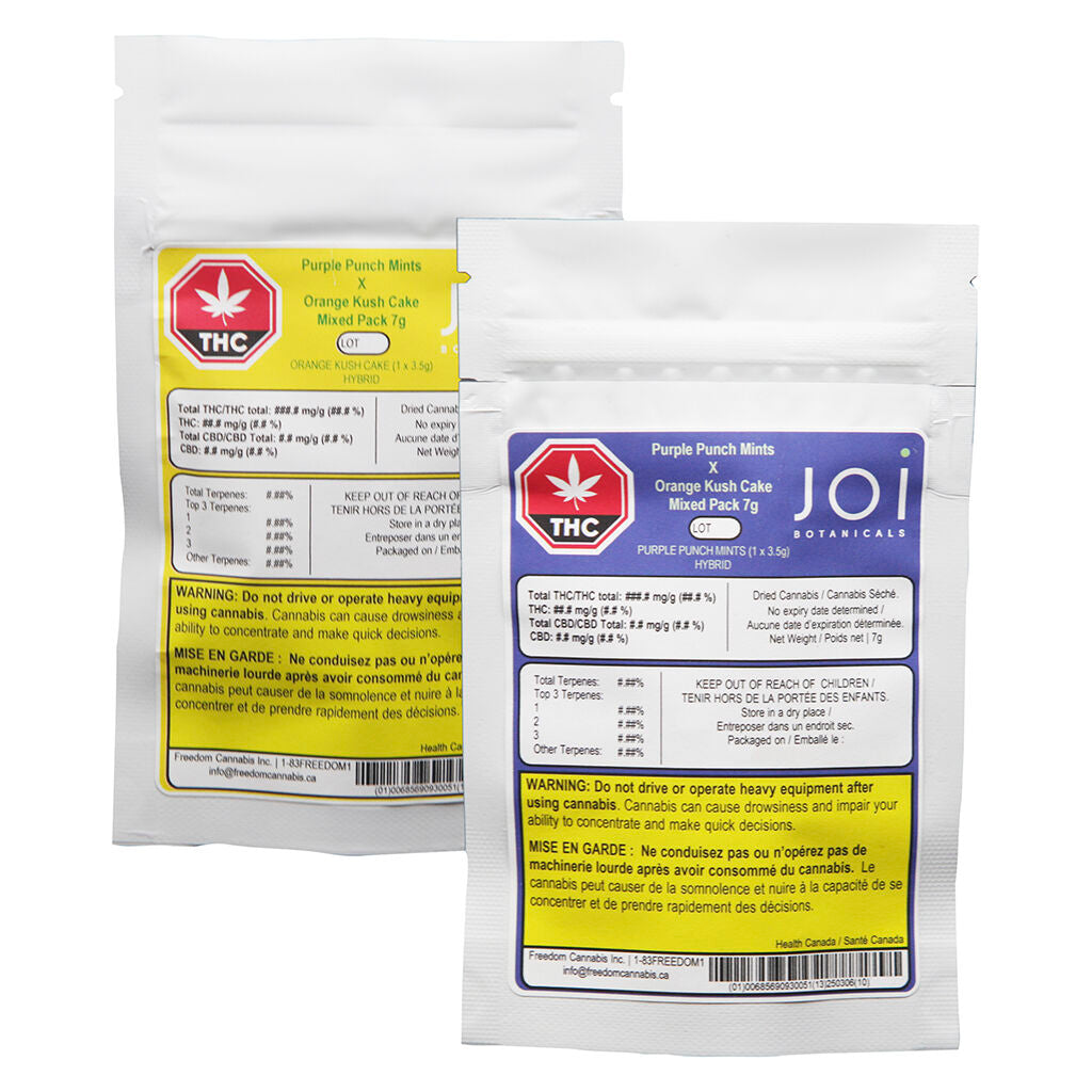 Purple Punch Mints x Orange Kush Cake Mixed Pack
