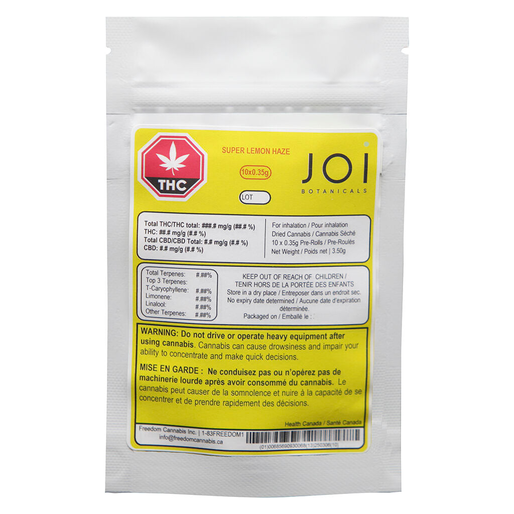 CBD Super Lemon Haze Pre-Roll