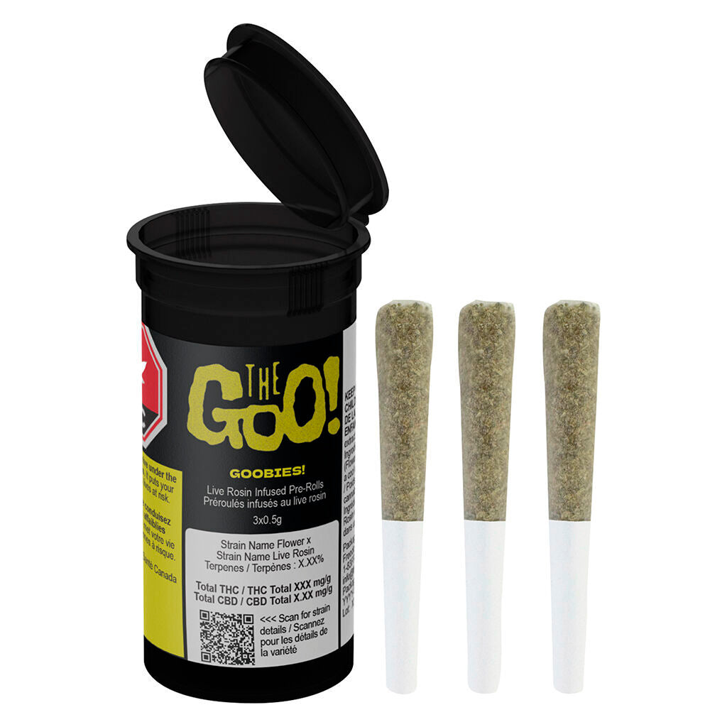 Goobies! Live Rosin Infused Pre-Roll - 