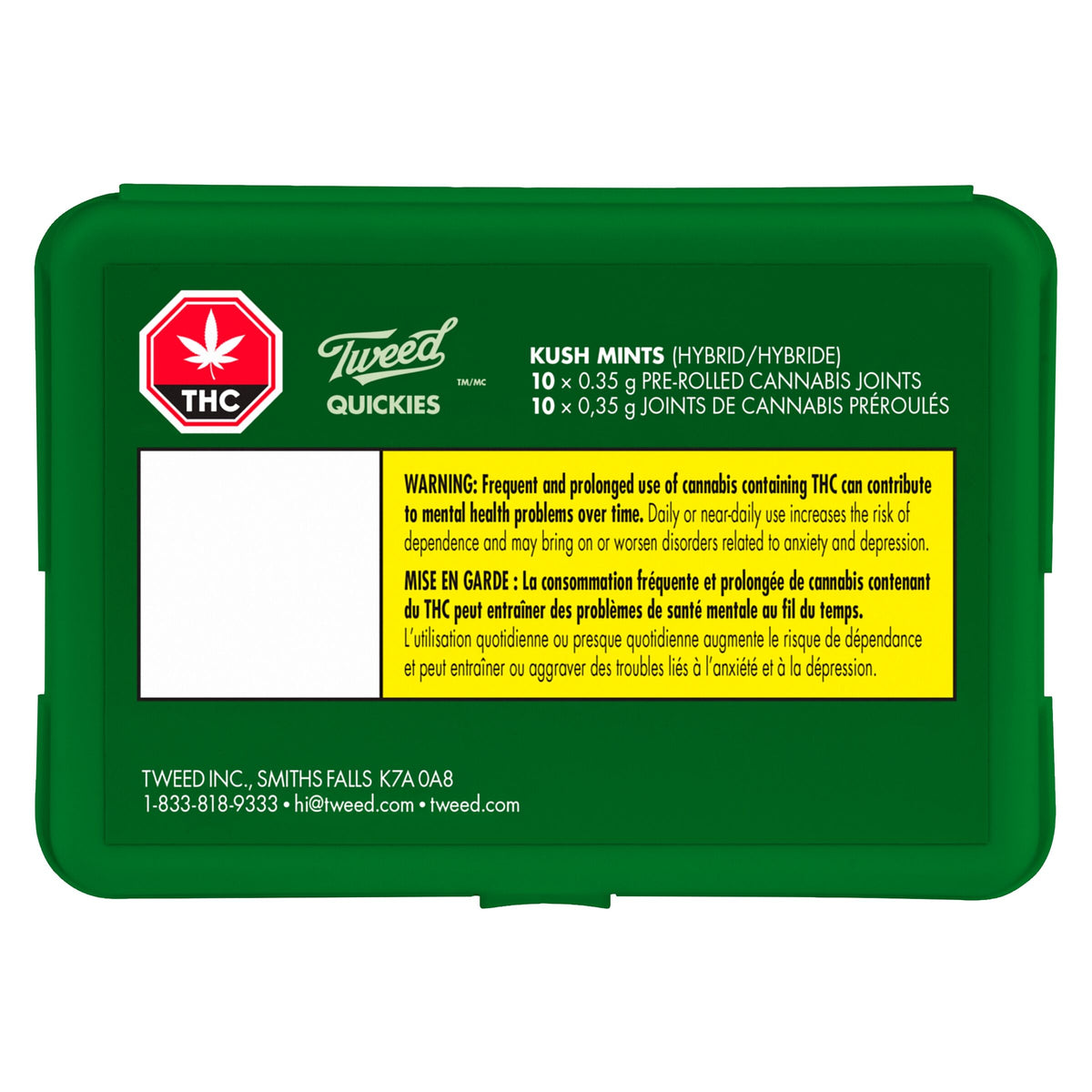 Quickies Kush Mints Pre-Roll