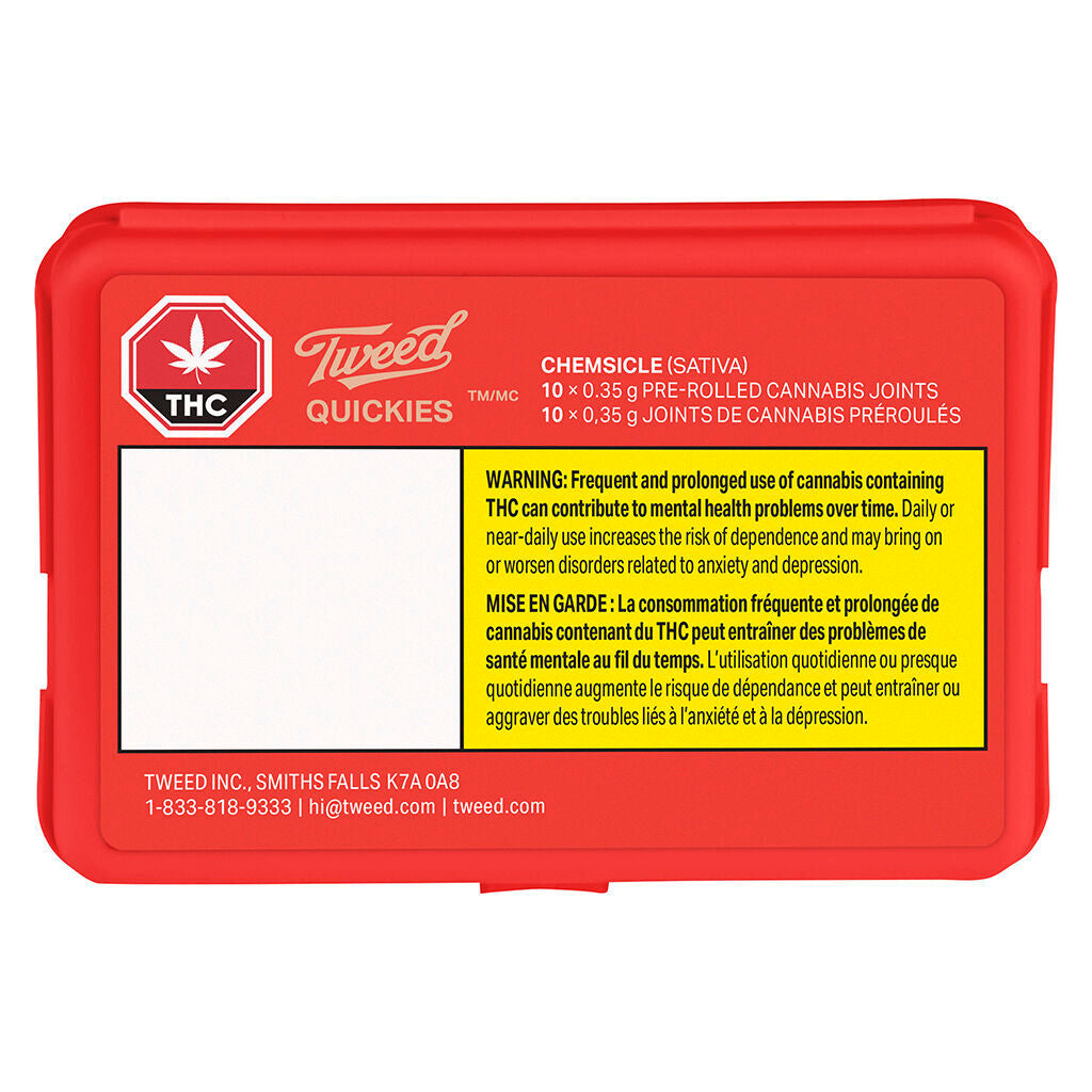 Quickies Chemsicle Pre-Rolled Joints - 