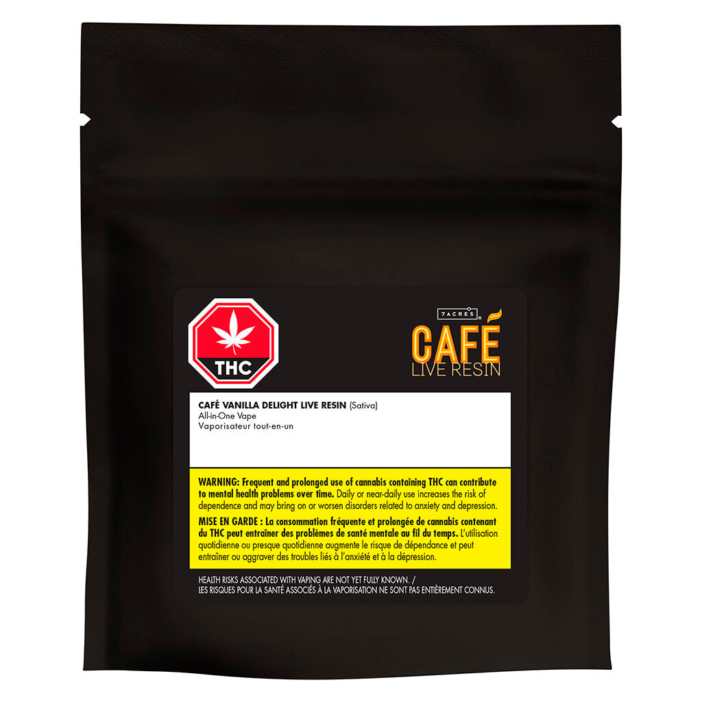 Café Vanilla Delight Live Resin All In One - 