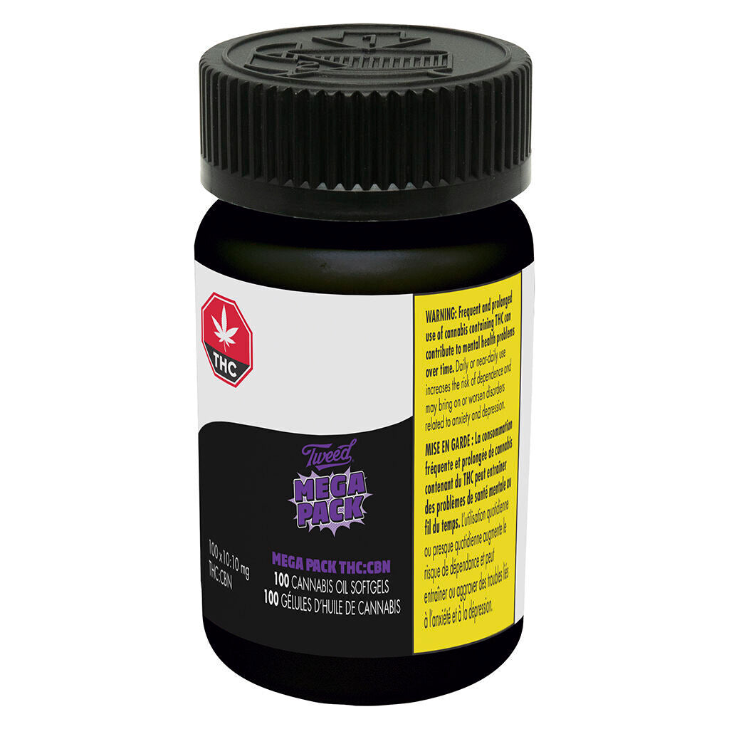 Mega Pack THC:CBN 10:10 x 100