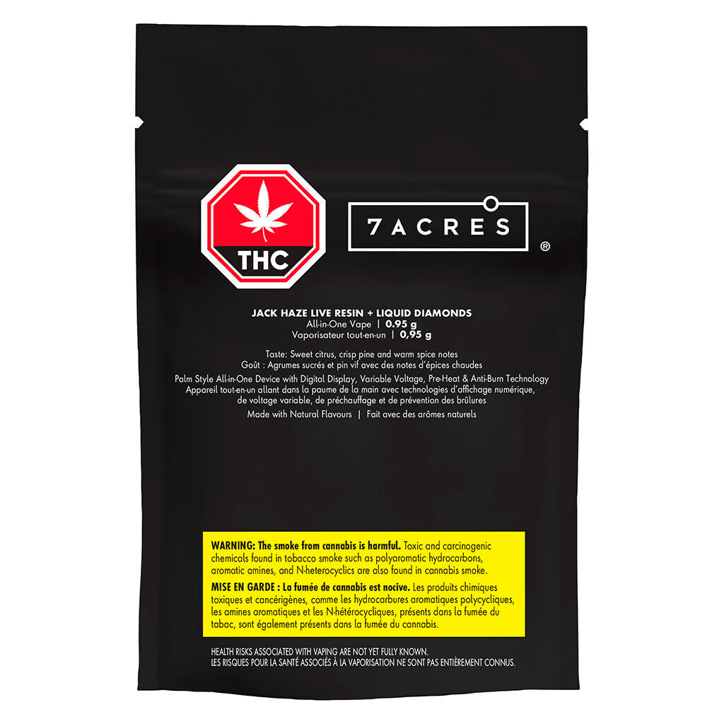 Jack Haze Live Resin + Liquid Diamonds AIO - 