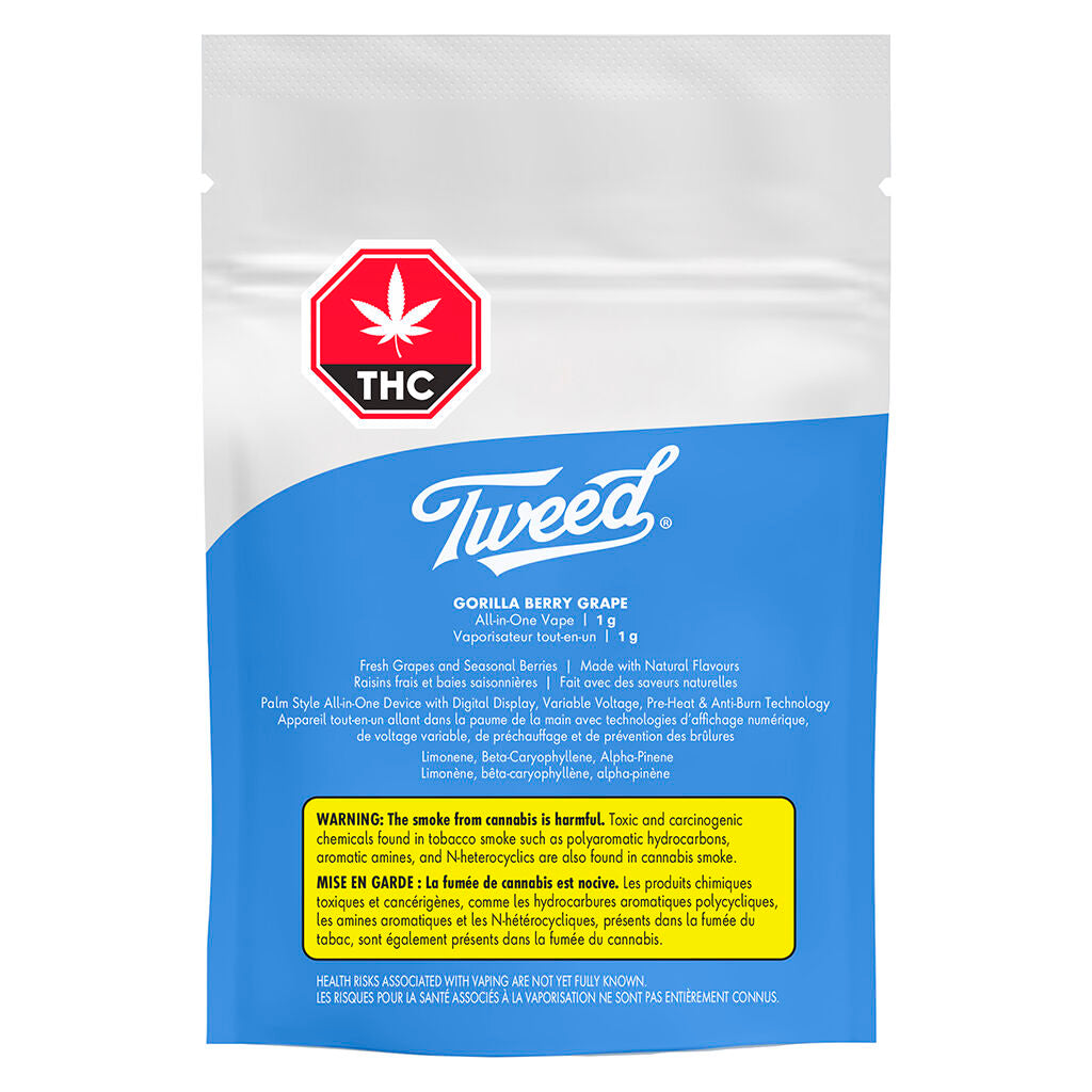 Gorilla Berry Grape Liquid Diamonds AIO - 