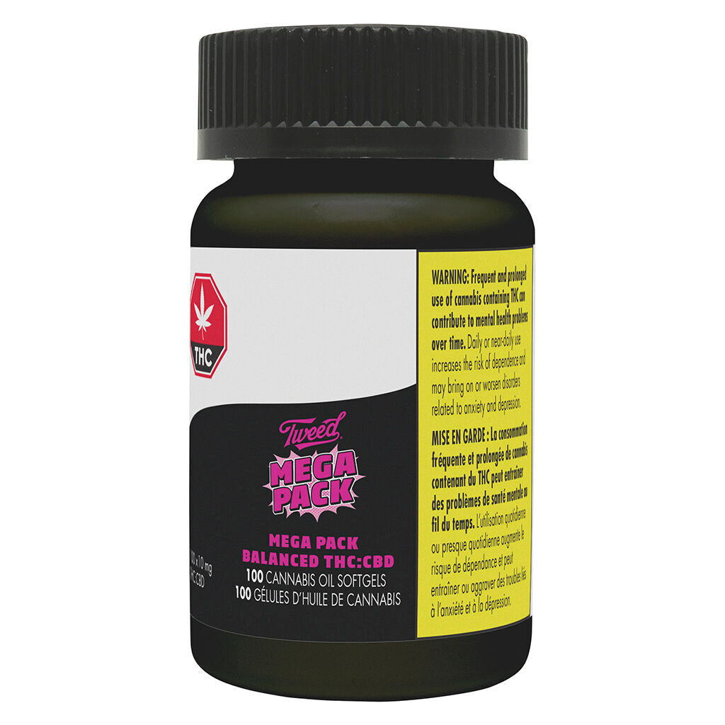 Mega Pack THC:CBD 1:1