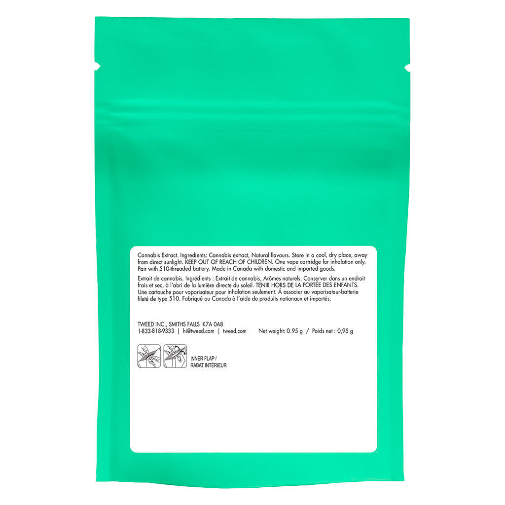 Sour Green Apple Liquid Diamonds 510 Thread Cartridge - 